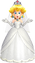 Artwork of Princess Peach in her wedding apparel, from Super Mario Odyssey