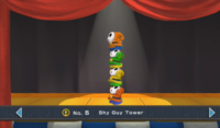 A Shy Guy Tower in Scrapbook Theater