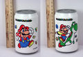 A very rare limited edition soda can. The sides have slide puzzles of Mario and Yoshi embedded into them, from Super Mario World.