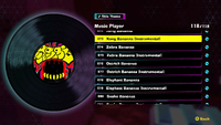The disc for the song "Kong Bananza (Instrumental)" in Donkey Kong Bananza