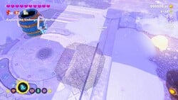 Donkey Kong aiming at grass in the Freezer Layer