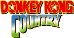 The logo for Donkey Kong Country