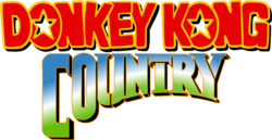 The logo for Donkey Kong Country