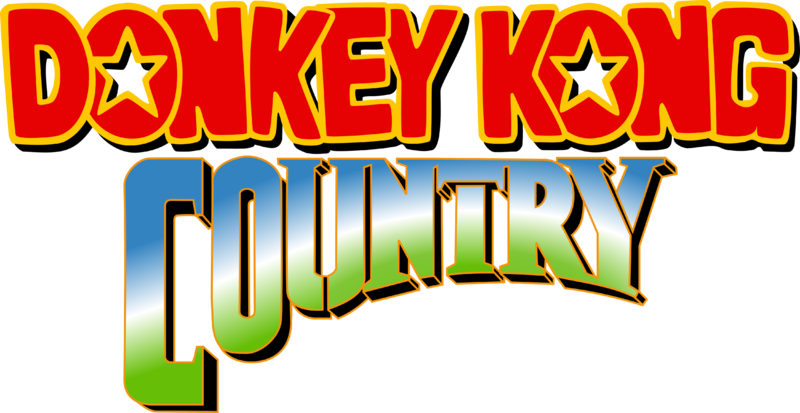 donkey kong country 2 logo