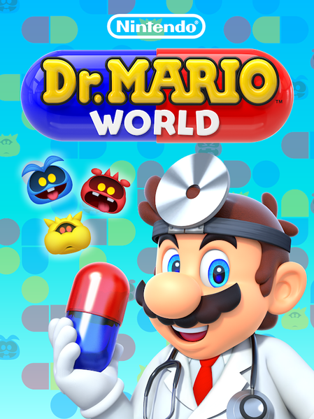 File:DrMarioWorld title screen art 1.png