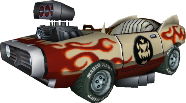 File:Flame Flyer (Dry Bowser) Model.png - Super Mario Wiki, the Mario ...