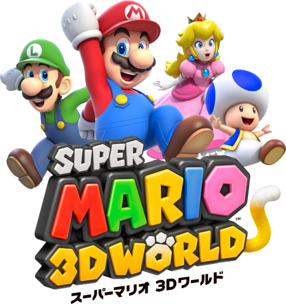 File:Group Artwork Logo JP - Super Mario 3D World.png