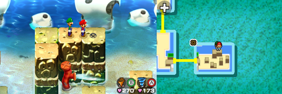 Location of the fourteenth beanhole in Plack Beach.