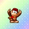 Picture of Mini Diddy Kong from Mini Mario & Friends: amiibo Challenge Trivia Quiz