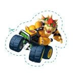 The icon for Mario Kart Racers from Nintendo Kids Club