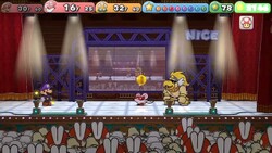 Ms. Mowz using Kiss Thief in Paper Mario: The Thousand-Year Door (Nintendo Switch)