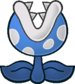 A Frost Piranha from Paper Mario: The Thousand-Year Door