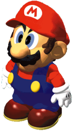 Official artwork of Mario