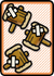 A Worn-Out Jump ×3 Card in Paper Mario: Color Splash.