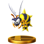 Zinger trophy from Super Smash Bros. for Wii U