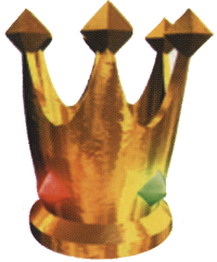 A Battle Crown in Donkey Kong 64.