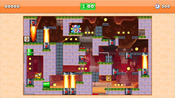 Bowser 3 (level) from Mini Mario & Friends: amiibo Challenge