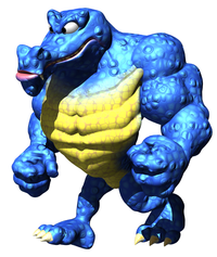 Artwork of Krumple from Donkey Kong Country 3: Dixie Kong's Double Trouble!.