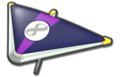 Thumbnail of Waluigi's Super Glider (with 8 icon), in Mario Kart 8.