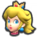 Peach's icon from Mario Kart Tour