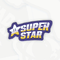 A sticker in Mario Kart World