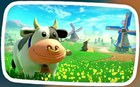 The icon for Moo Moo Meadows Mario Kart World.