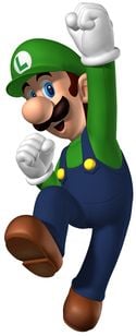 Artwork of Luigi in Mario Party 6