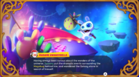 Spawny rescued from The Tower of Doooom in ’'Mario + Rabbids Sparks of Hope