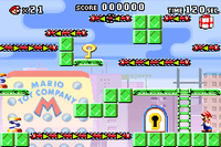 Level 1-4 in Mario vs. Donkey Kong