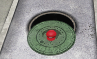 A Manhole in Super Mario Odyssey