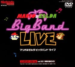 DVD cover of Mario & Zelda Big Band Live