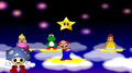 Mario receiving a Bonus Star in Mario Party 3