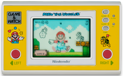 A Game & Watch game, Mario the Juggler