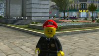 A Super Mario reference in LEGO City Undercover