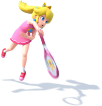 Princess Peach - Mario Tennis Ultra Smash.png