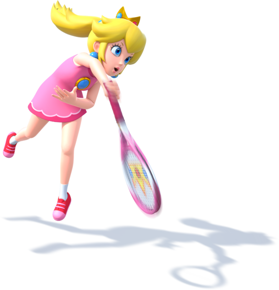 File:Princess Peach - Mario Tennis Ultra Smash.png