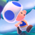 Squared screenshot of Toad from Super Mario 3D World.