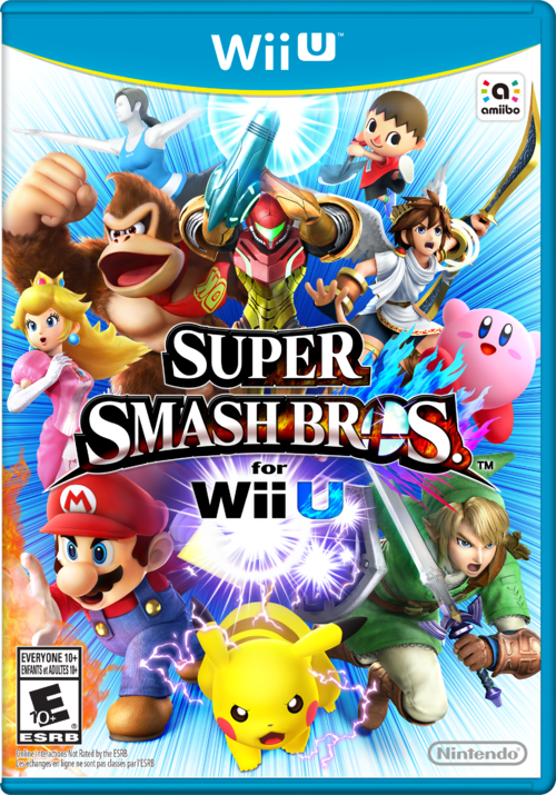Boxart for Super Smash Bros. for Wii U