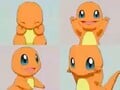 Four Charmander poses!