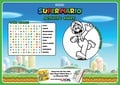The Luigi version of the Super Mario Activity Sheet