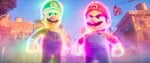 Mario and Luigi become invincible with the Super Star