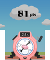 Failing a microgame in WarioWatch
