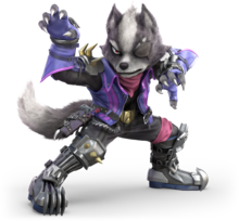 Wolf from Super Smash Bros. Ultimate