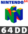 The Nintendo 64DD logo.