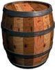 Artwork of a barrel