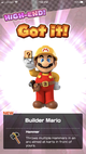 Unlocking Builder Mario
