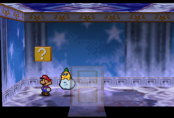 Third ? Block in Crystal Palace of Paper Mario.