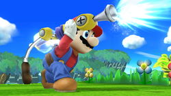 Mario's F.L.U.D.D. in Super Smash Bros. for Wii U.