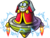 Fawful's artwork in Mario & Luigi: Bowser's Inside Story.