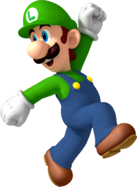 Mario Party 8 Artwork: Luigi